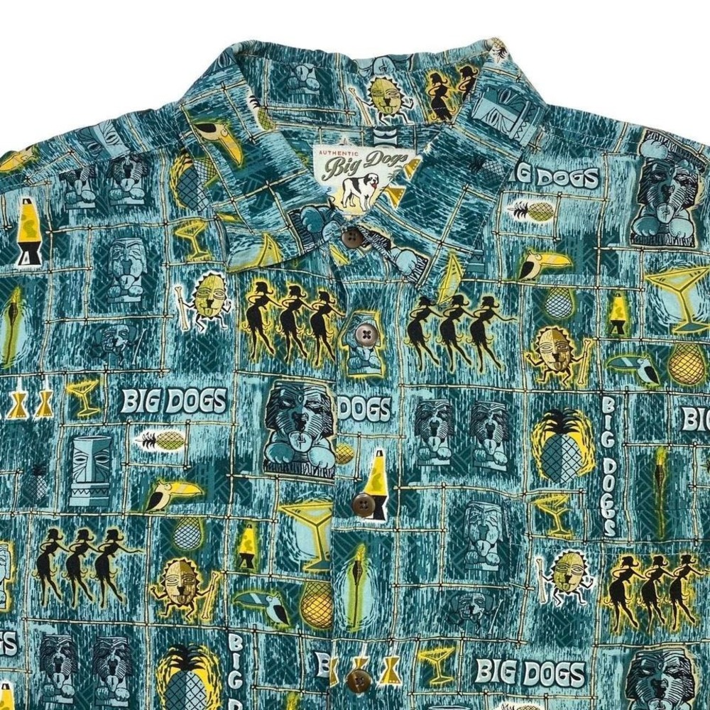Vintage‎ Big Dogs Hawaiian shirt